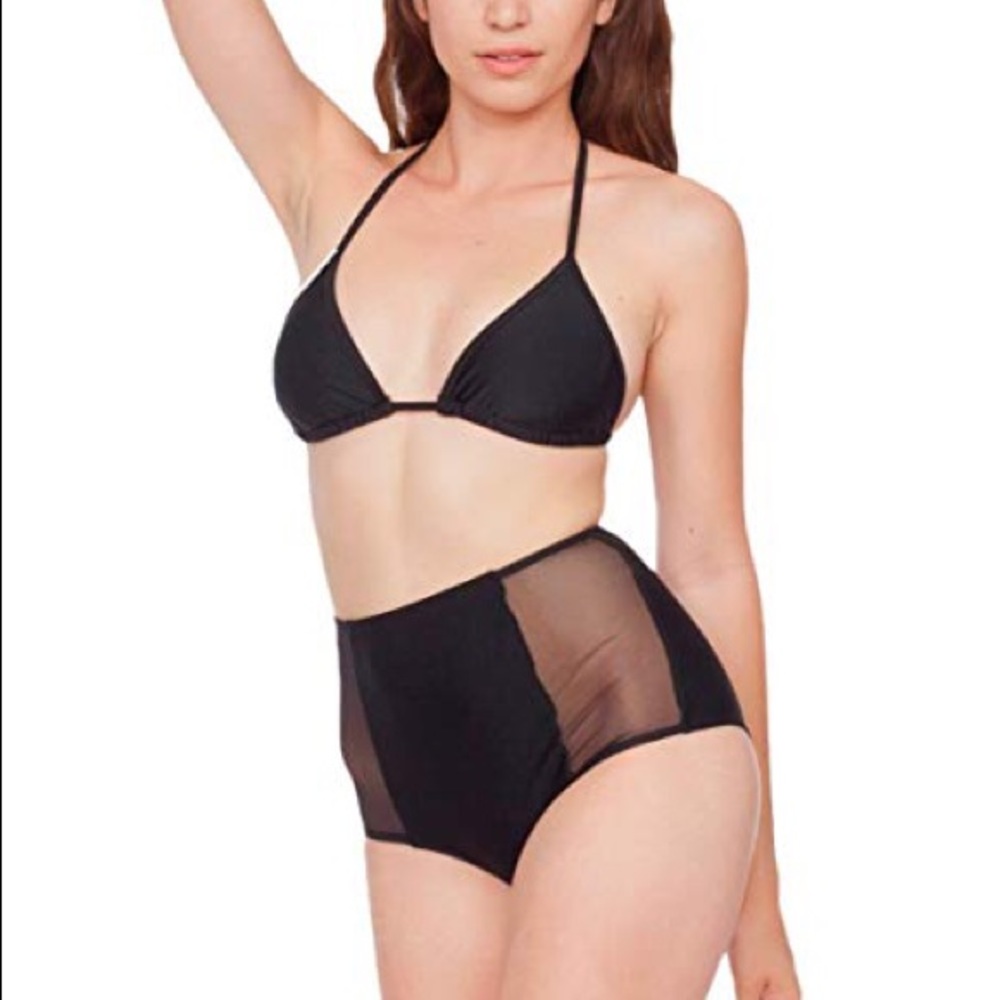 MESH BIKINI BOTTOMS.. AMERICAN APPAREL